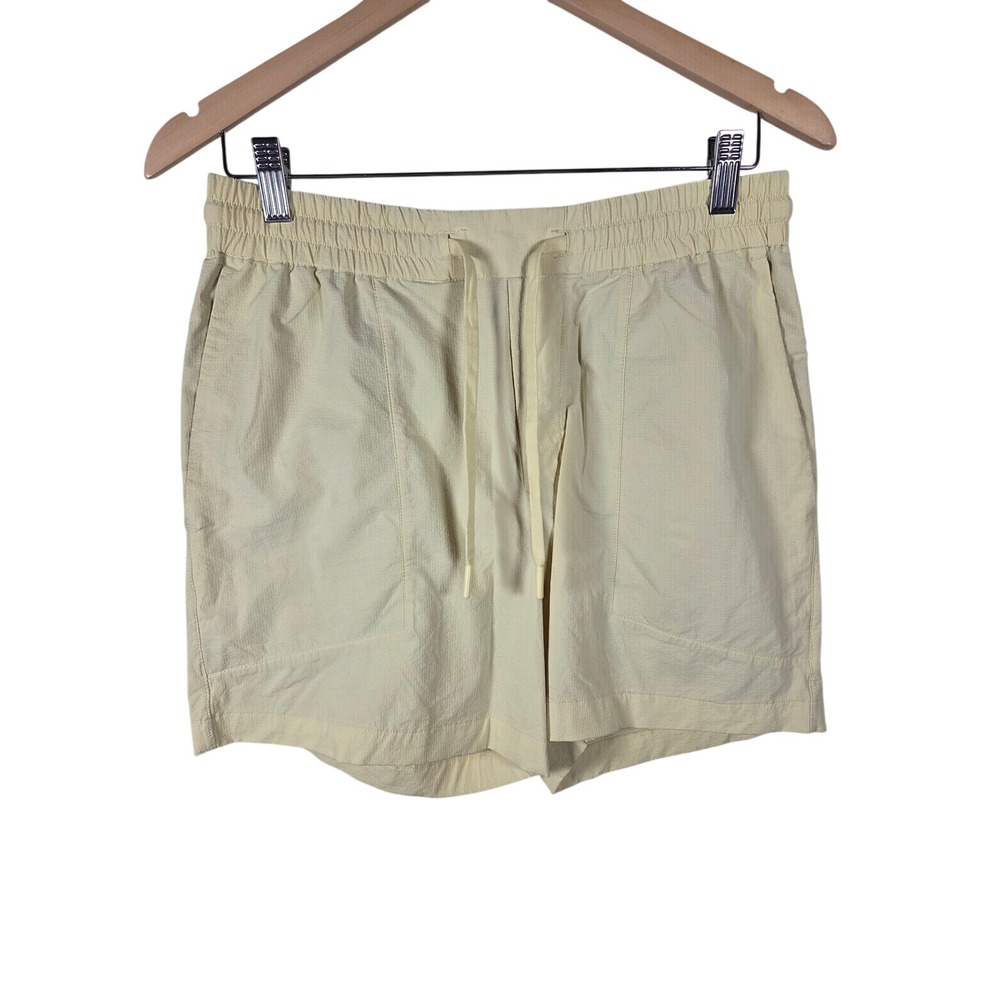 Lululemon Current State Short 5.5" Men's M Yellow Ripstop Casual Athletic Shorts